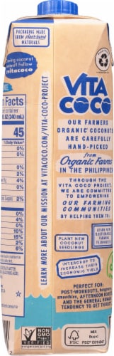 Vita Coco® Farmer's Organic Coconut Water Perspective: back
