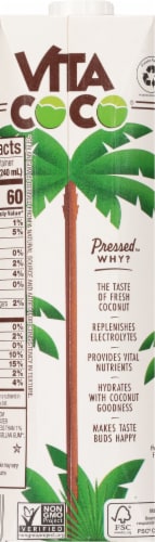 Vita Coco® Pressed Coconut Bottled Water Perspective: back