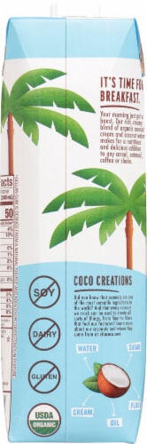 Vita Coco® Organic Coconut Non-Dairy Beverage Origional 33.8 oz Perspective: back
