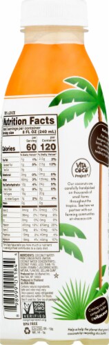 Vita Coco® Pressed Coconut Mango Flavored Bottled Water Perspective: back