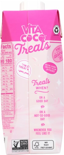 Vita Coco® Treats™ Strawberries & Cream Coconutmilk Beverage Perspective: back