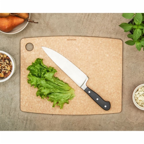 Epicurean Kitchen Series Cutting Board - Natural Perspective: back