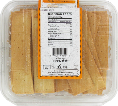Firehook Cinnamon Baked Crackers Perspective: back