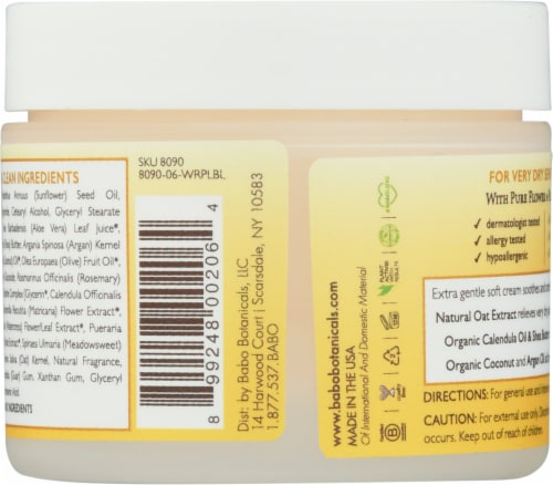 Babo Botanicals® Miracle Moisturizing Cream Perspective: back
