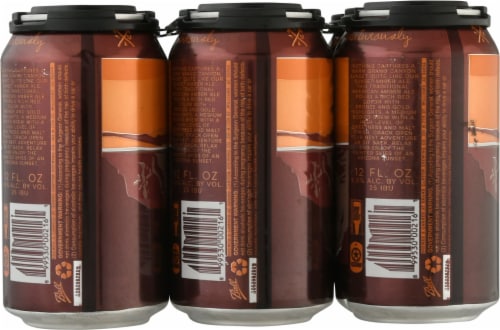 Grand Canyon Brewing Co. Sunset Amber Ale Beer Perspective: back