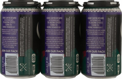 Grand Canyon Brewing Co. Kachina Throwback Ale Perspective: back
