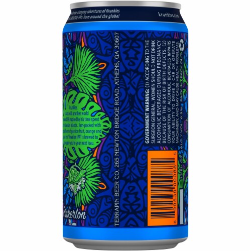 Terrapin Beer Co. Luau Passionfruit Orange Guava IPA Perspective: back