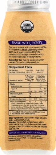 Maty's® Organic Nighttime Cough Syrup Perspective: back