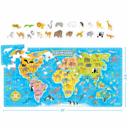 What in the World.  Animals Around the Globe Perspective: back
