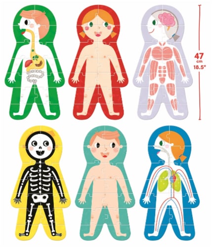 Suuper Size Puzzle My Body Perspective: back