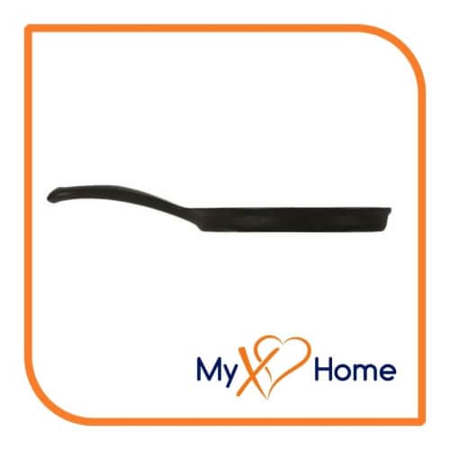11.25 Round Cast Iron Pizza & Crepe Pan / Skillet with Handle (1 Skillet) by MyXOHome Perspective: back