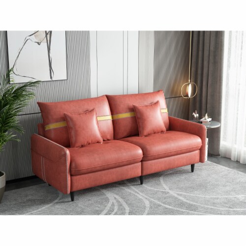 Sofas in Solid Wood for Home or Office Use Perspective: back