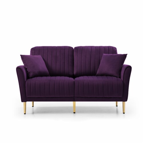 Sofas in Velvet for Home or Office Use Perspective: back