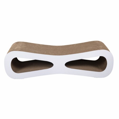 Simplie Fun Cat scratcher cat toy corrugated cardboard Perspective: back
