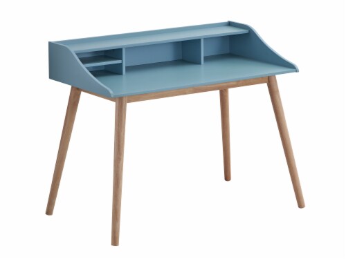 Mid century modern desk with hutch sales