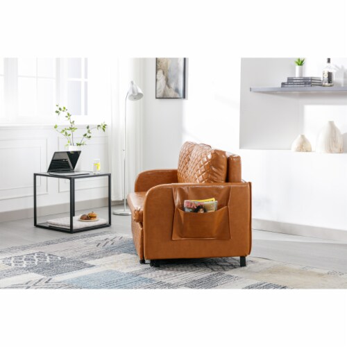 Sofas in PU for Home or Office Use Perspective: back
