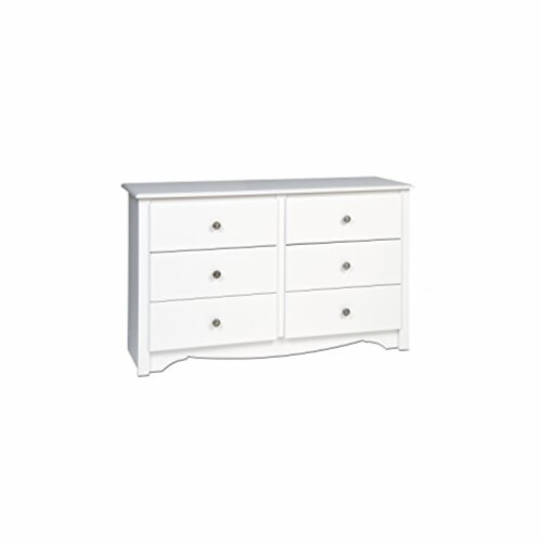 Ergode Monterey Children s 6 Drawer Dresser White 1 Gerbes