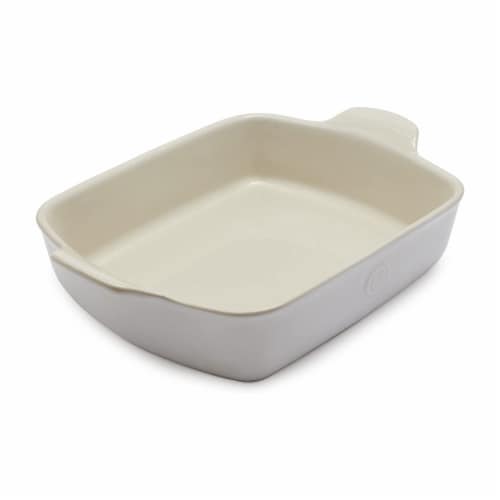 Emile Henry USA Square Modern Classics Ceramic Baking Dish - White Perspective: back