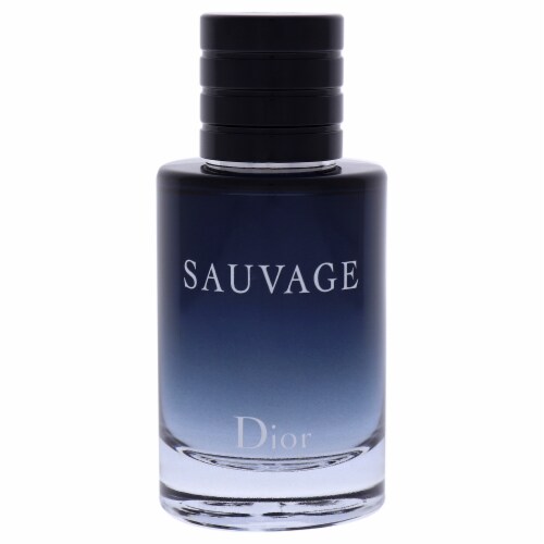 Dior Sauvage Parfum Spray for Men 2.0 Ounces, clear