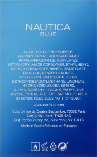 Nautica Blue Spray Men's Fragrance Perspective: back
