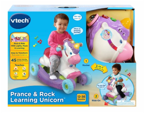 VTech® Prance & Rock Learning Unicorn™ Perspective: back