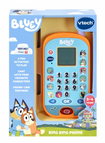 VTech® Bluey Ring Ring Phone Perspective: back