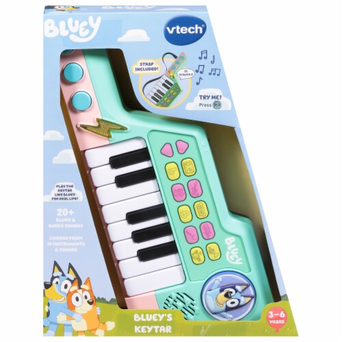 VTech® Bluey Bluey's Keytar Perspective: back