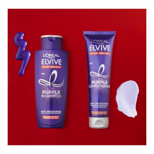 L'Oreal Paris Elvive Color Vibrancy Purple Shampoo Perspective: back