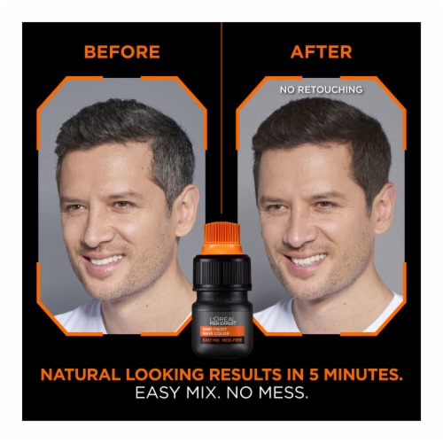 L'Oreal Paris Men Expert 03 Dark Brown Hair Color Perspective: back