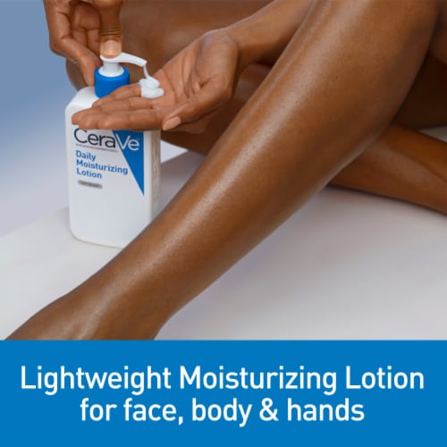 Cerave Moisturizing Daily Face and Body Lotion Perspective: back