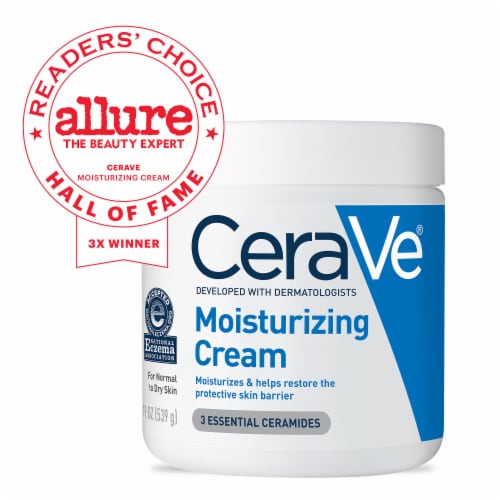 CeraVe Moisturizing Cream, Face Moisturizer & Body Lotion For Normal To Dry Skin Perspective: back