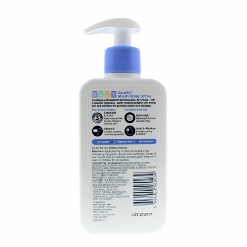 CeraVe® Baby Moisturizing Lotion Perspective: back