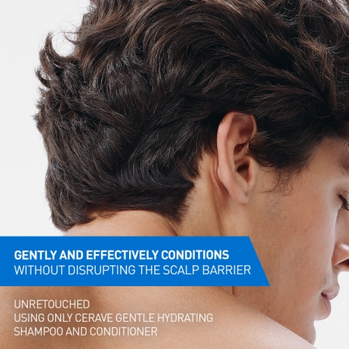 CeraVe Gentle Hydrating Conditioner, Fragrance Paraben & Sulfate Free Conditioner for All Hair Types Perspective: back
