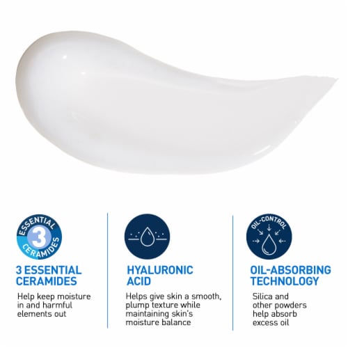 CeraVe Oil Control Moisturizing Gel-Cream 3oz Perspective: back