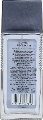 David Beckham Classic Blue Men's Fragrance Perspective: back