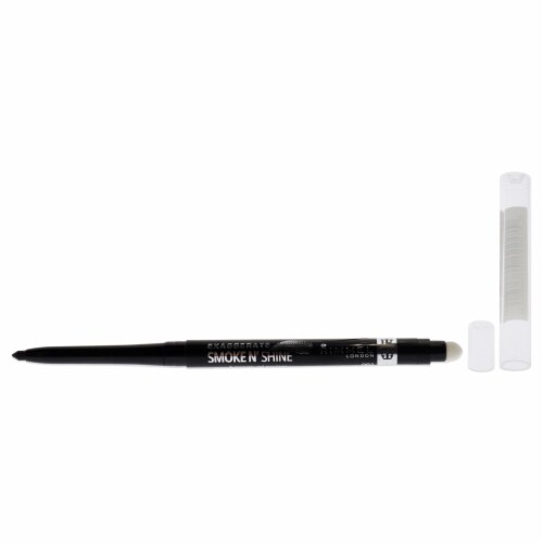 Exaggerate Smoke N Shine Gel Eyeliner- 001 Little Black Smokey by Rimmel London - 0.009 oz Perspective: back