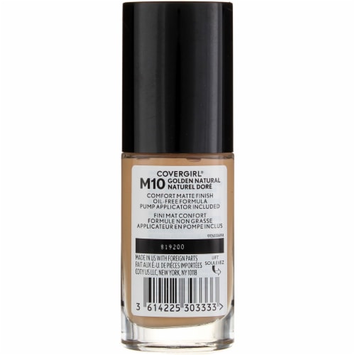 CoverGirl M10 Golden TruBlend Matte Liquid Foundation Perspective: back