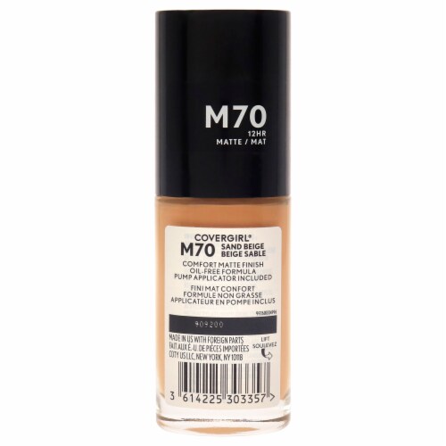 CoverGirl Trublend Matte Made Liquid Foundation Perspective: back