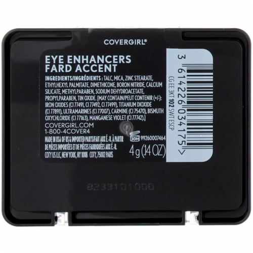 CoverGirl 102 Sweet Escape Eye Enhancers Eyeshadow Trio Perspective: back