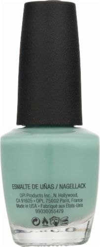 OPI Verde Nice to Meet You Nail Polish Perspective: back