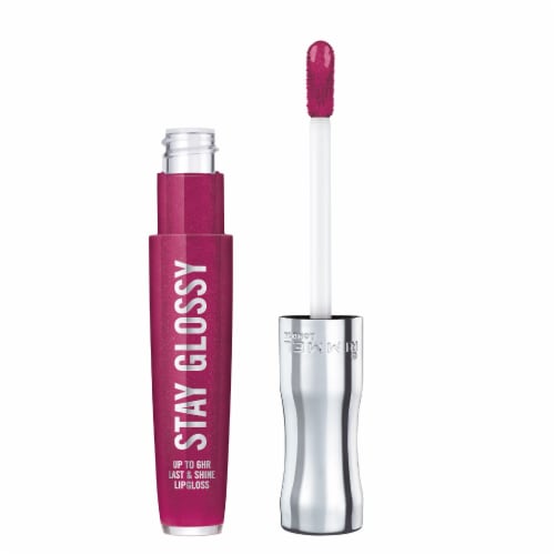 Rimmel London Stay Glossy 400 Berry Bad Lip Gloss Perspective: back