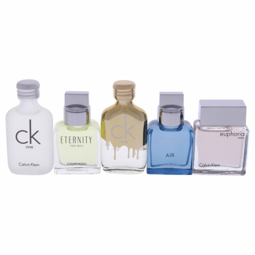Calvin Klein Deluxe Fragrance Travel Collection 5Pc Mini Gift Set