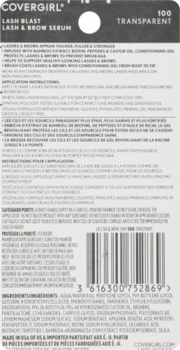 Covergirl Lash Blast 100 Transparent Lash & Brow Serum Perspective: back