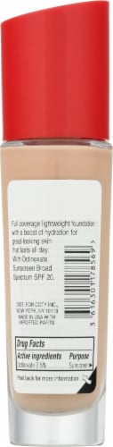 Rimmel Lasting Finish 103 True Ivory Full Coverage Liquid Foundation Perspective: back