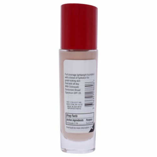 RImmel Lasting Finish Full Coverage Liquid Foundation - 010 Rose Ivory Perspective: back
