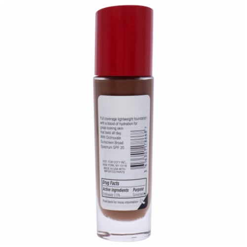 Rimmel Lasting Finish 600 Coconut Full Coverage Liquid Foundation Perspective: back