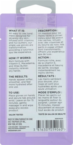 Sally Hansen® Spa Collection Hydrating Hand Mask Perspective: back