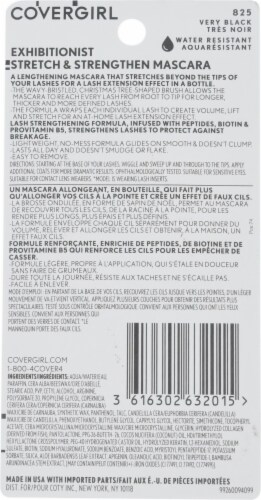 CoverGirl Exhibitionist 825 Very Black Water Resistant Volumizing Mascara Perspective: back