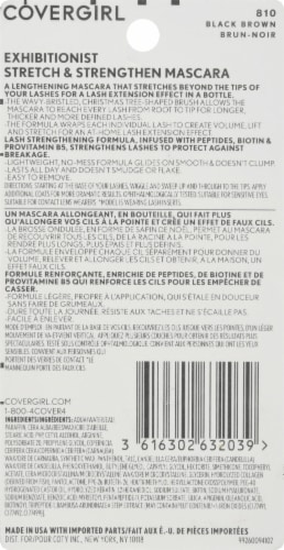 CoverGirl Exhibitionist 810 Volumizing Mascara - Black Brown Perspective: back