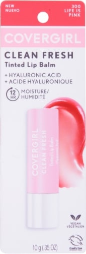 CoverGirl Clean Fresh 300 Life is Pink Tinted Lip Balm Perspective: back